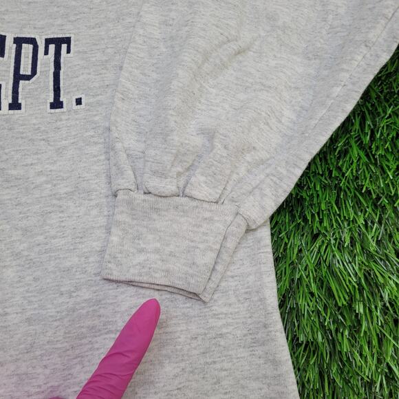 Vintage Georgetown Hoyas Sweatshirt Womens Large 22x23 Gray - Picture 9 of 15